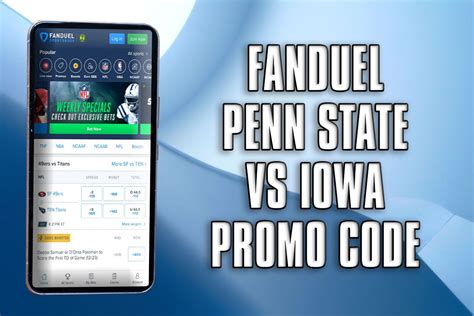 FanDuel Iowa Promo Code .